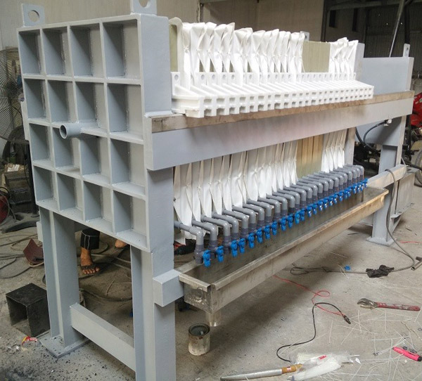 máy ép bùn khung bản